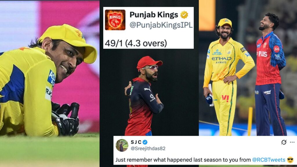 Punjab Kings Mock RCB’s 49 Record – Fan War Ignites During IPL 2026