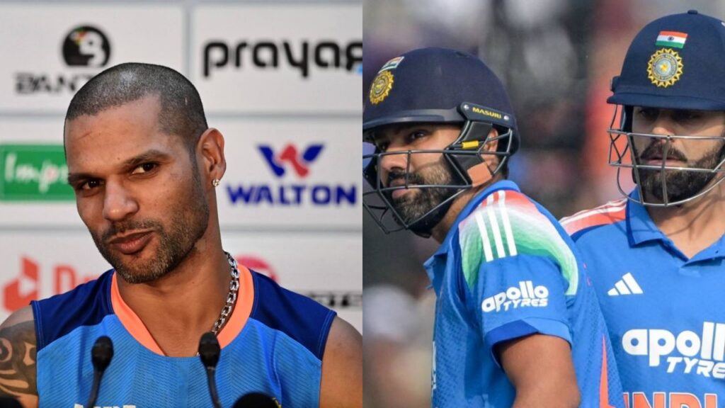 Shikhar Dhawan Backs Virat Kohli and Rohit Sharma for 2027 World Cup