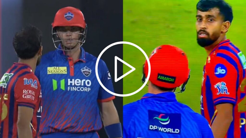 Prince Yadav vs Tristan Stubbs: Heated Exchange Ignites LSG vs DC Thriller in IPL
