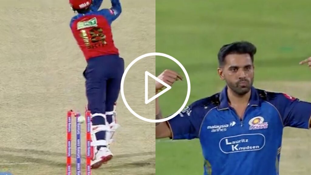 Deepak Chahar’s Masterclass: How He Outfoxed Priyansh Arya in IPL 2026
