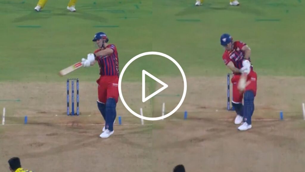 Mitchell Marsh Explodes With Four Consecutive Sixes Against CSK in IPL 2026