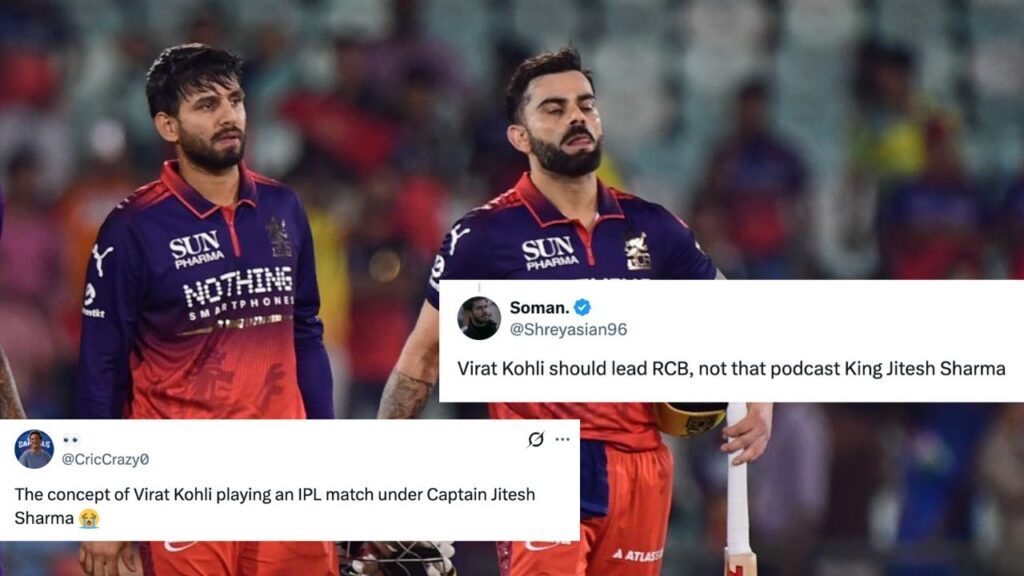 Whose Idea Was Jitesh Sharma Over Virat Kohli? RCB Fans React To Captaincy Shift
