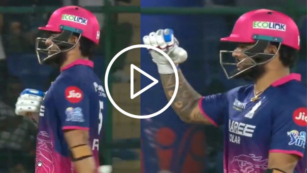 Riyan Parag Sparks Controversy with Provocative Celebration Against Delhi Capitals