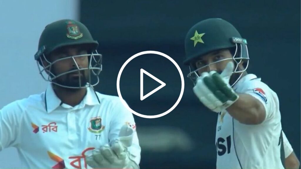 Litton Das vs Mohammad Rizwan: Heated Verbal War in Sylhet Test Decider