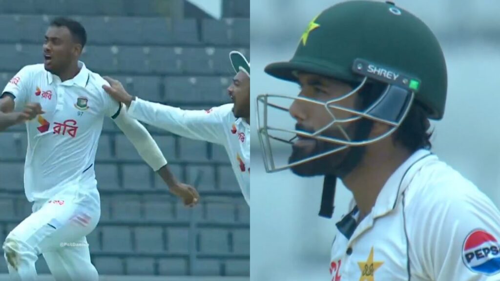 Mohammad Rizwan Refuses to Leave After Dismissal as Bangladesh Seal Historic Series Whitewash
