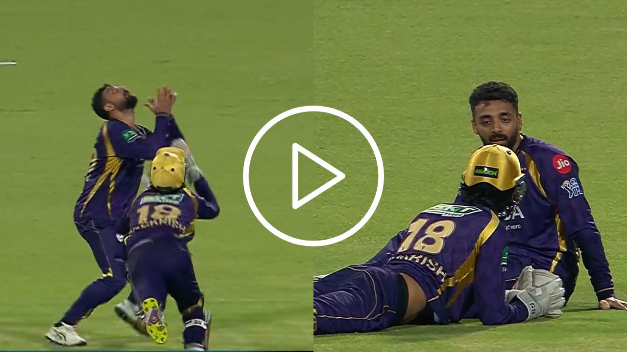 1779295416384 angkrish raghuvanshi collides with varun chakravarthy