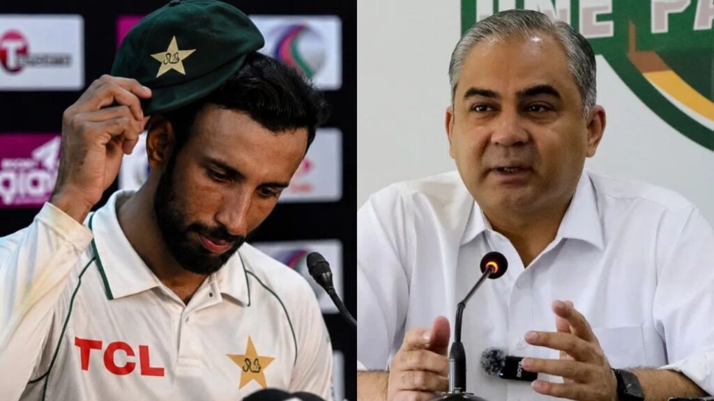 PCB to Replace Shan Masood as Test Captain After Bangladesh Defeat