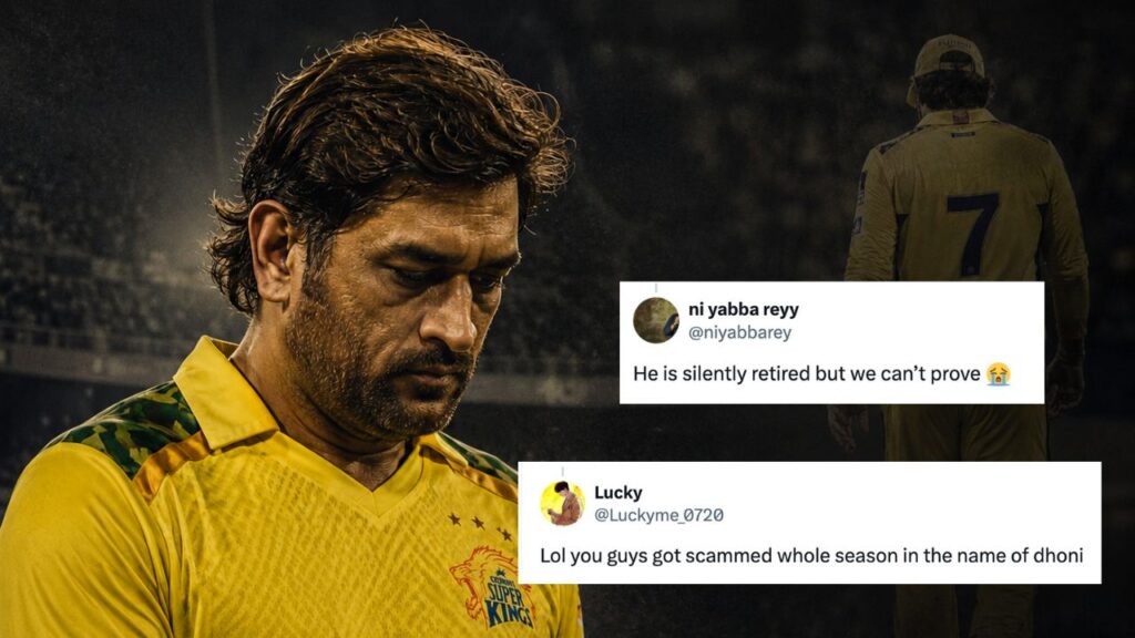 MS Dhoni Missing from IPL 2026: CSK Fans Frustrated Over Lack of Clarity