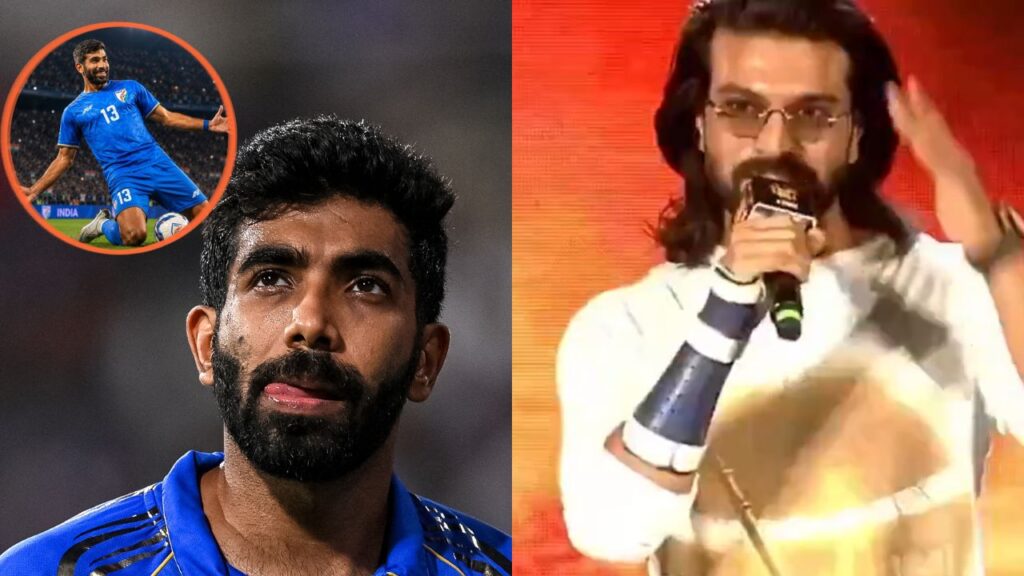 Ram Charan Mocks Jasprit Bumrah? Actor Apologizes After Football Blunder
