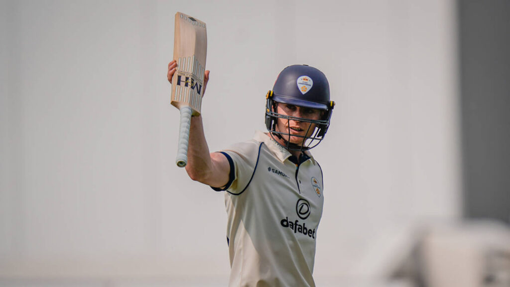 Brooke Guest Century Tightens Derbyshire’s Grip on Northamptonshire