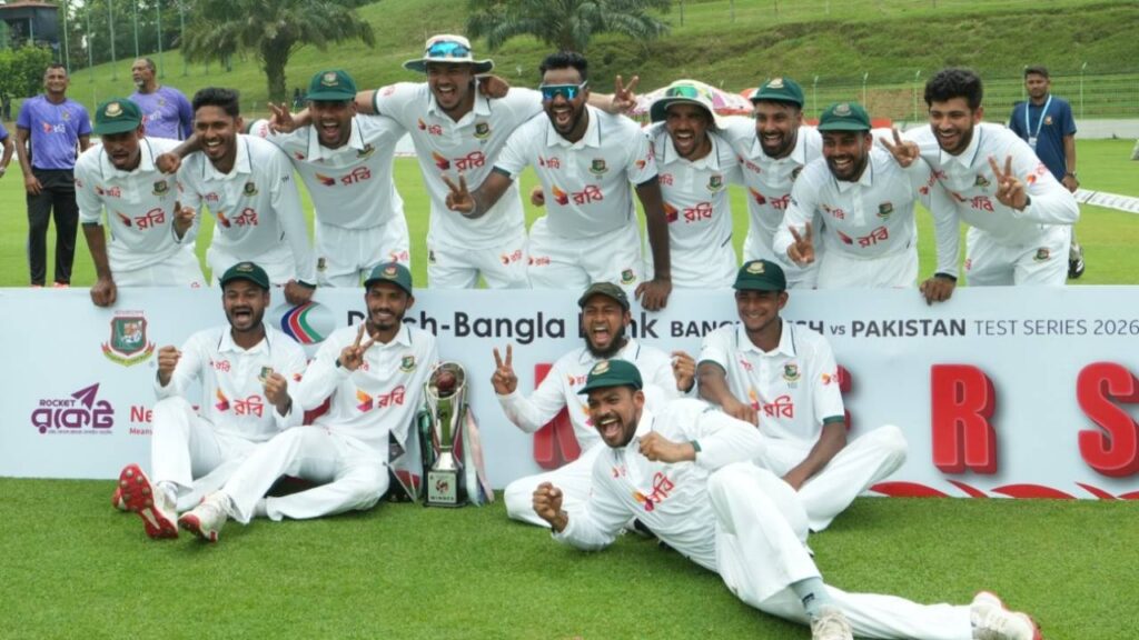 Bangladesh Captain Shanto Credits Healthy Competition for Historic Series Win Over Pakistan
