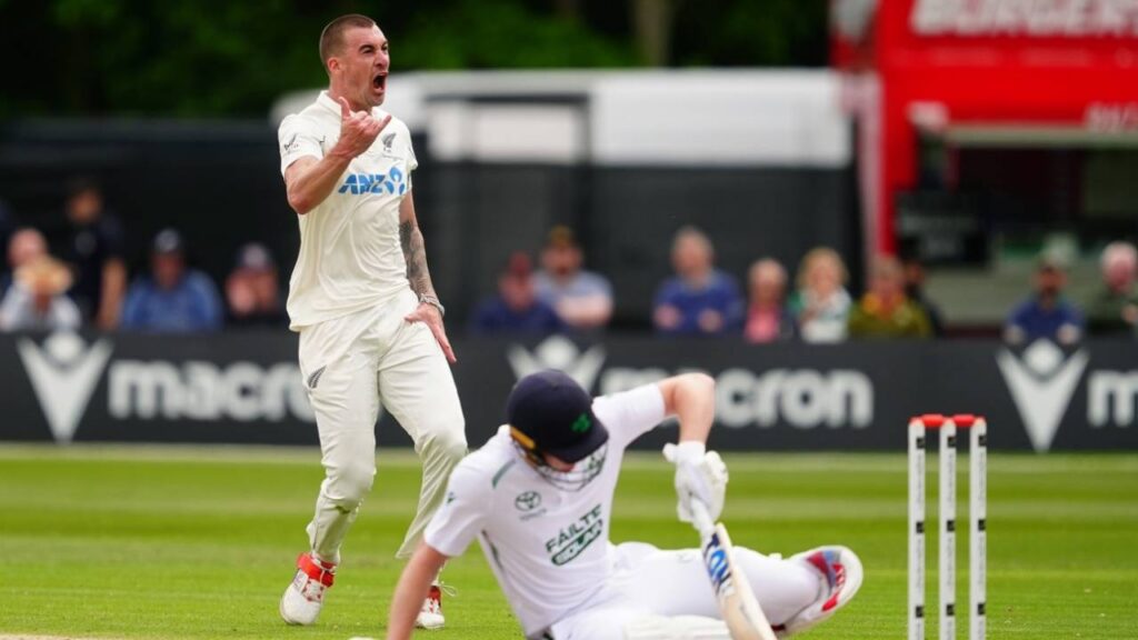 Tickner five-for wraps up innings win for New Zealand – Blair Tickner’s Maiden Five-For Seals Innings Victory for New Zealand Over Ireland
