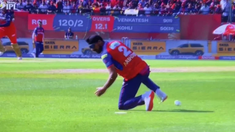 Arshdeep Singh fielding blunder