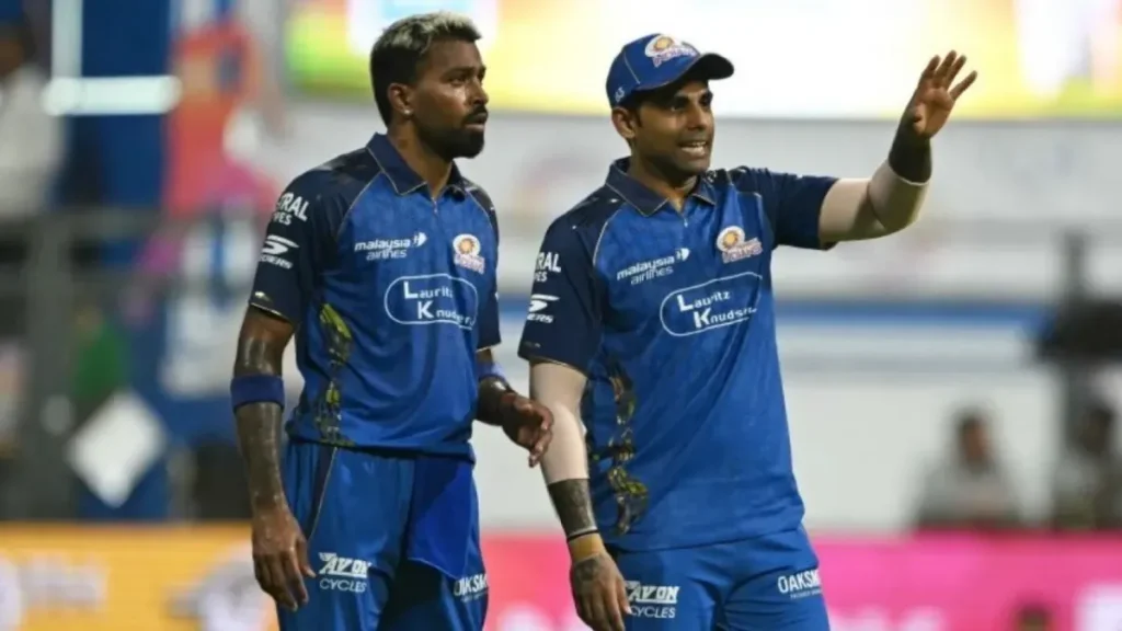 Hardik Pandya, Suryakumar Yadav Likely to Return as Mumbai Indians Face KKR
