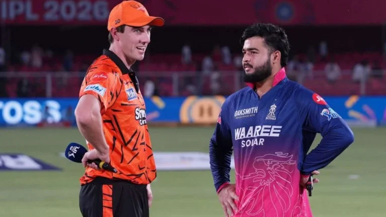 pat cummins riyan parag rr vs srh srh vs rr 1