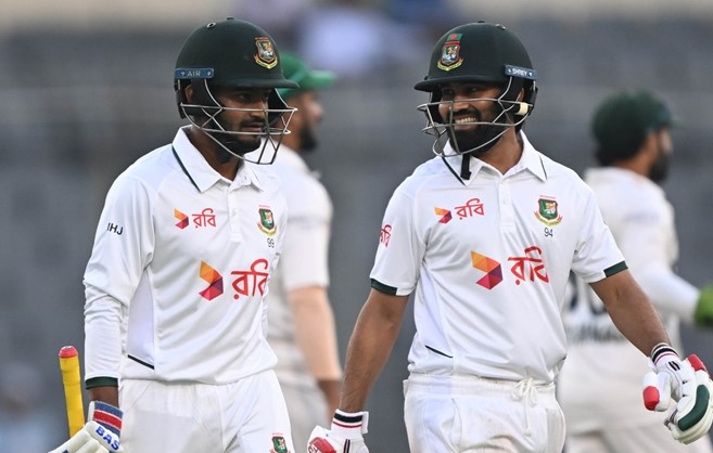 Bangladesh Targets 300-Run Lead in Dhaka Test Against Pakistan