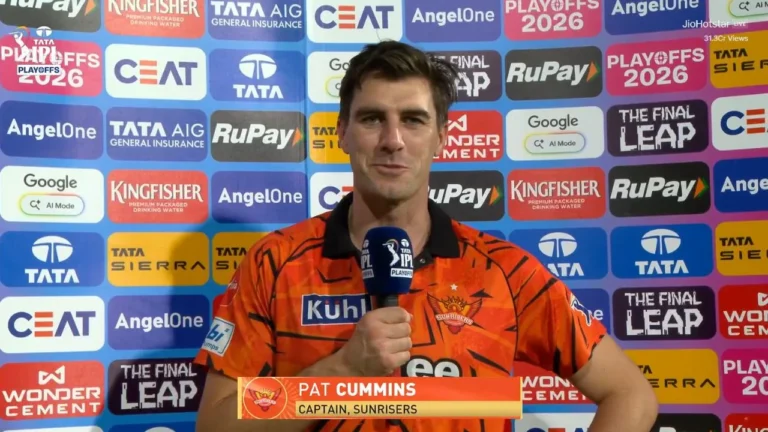 "Played pretty well": Pat Cummins left impressed by Vaibhav Sooryavanshi’s explo - IPL 2026: Pat Cummins Applauds Vaibhav Sooryavanshi After RR's Eliminator Win 2 untitled design 36 8