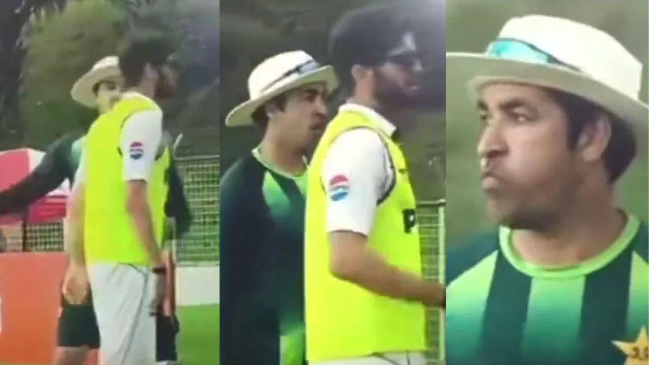 watch shaheen afridi involved in heated clash with umar gul after pakistan xi snub vs bangladesh