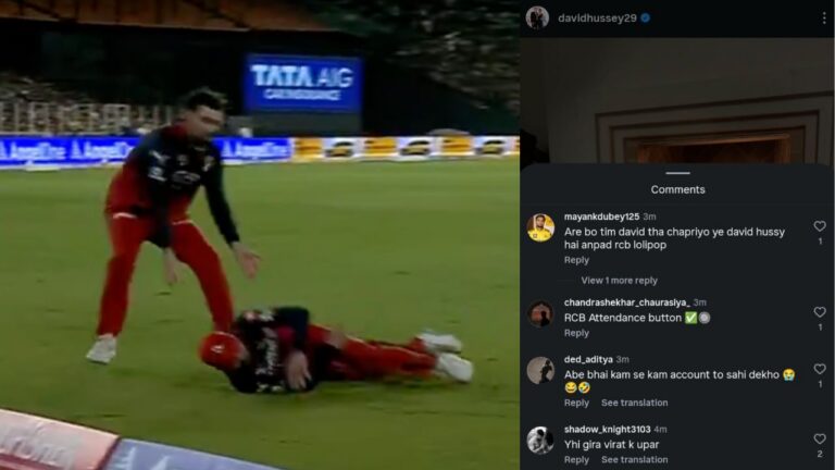 Virat Kohli Fans Abuse David Hussey For Tim David's Mistake 5 1780290837421 viratkohlifanstimdaviddavidhussey