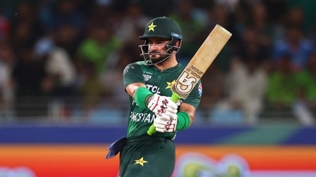 Sahibzada Farhan to lead Pakistan In the 2026 Men’s Asian Games in Japan