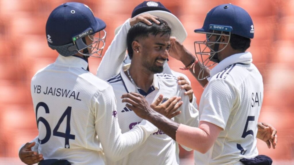 Suthar six-for rolls Afghanistan over for 152 as India Enforces Follow-On