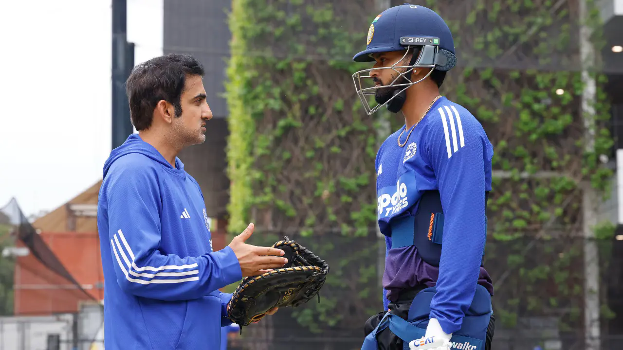 gautam gambhir and shreyas iyer