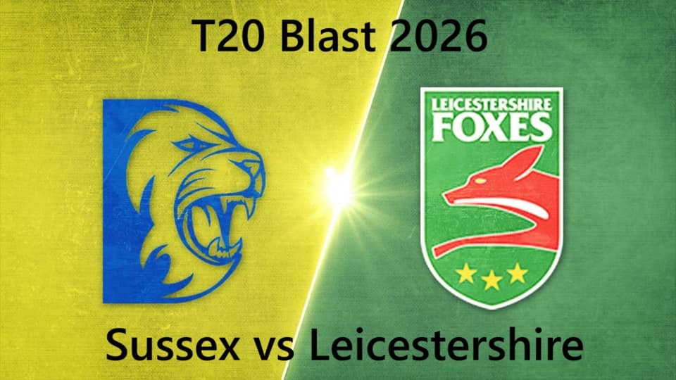 sussex vs leicestershire match 43 04 06 2026
